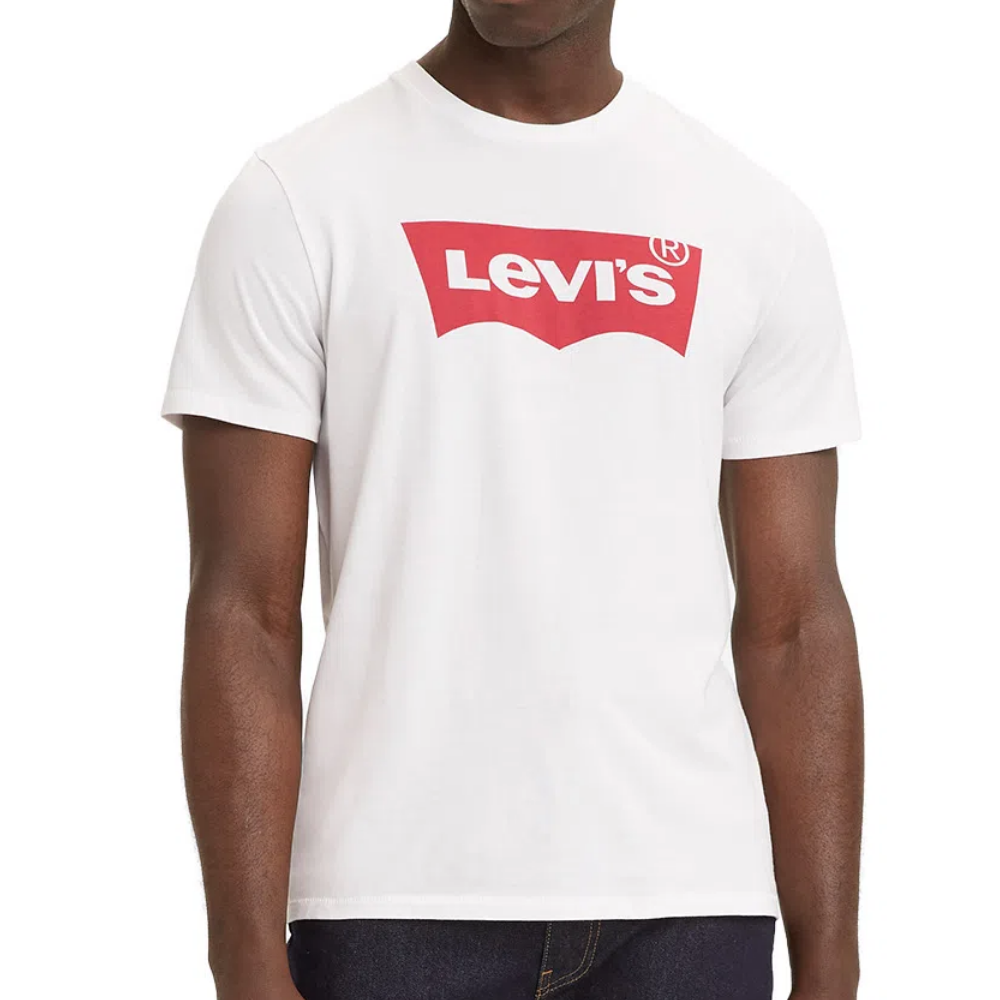 Camiseta Levis Graphic Set In Neck Branco